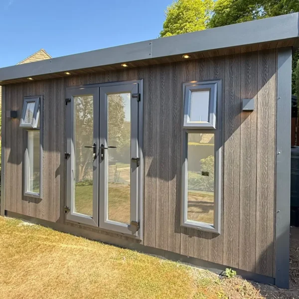 Composite Wood Garden Rooms and Buildings
